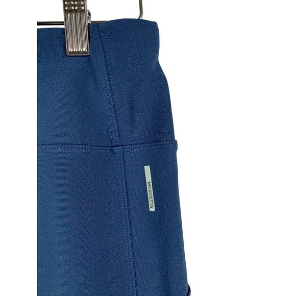 Lululemon Womens Navy Blue High-Waist Leggings With Side Pockets Size M - Picture 4 of 7